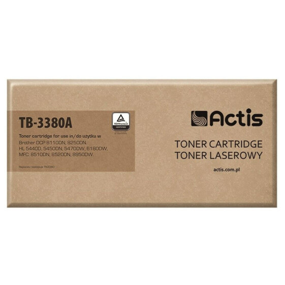 Совместимый тонер Actis TB-3380A Чёрный Разноцветный