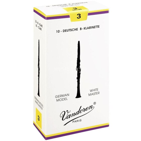 Vandoren White Master Traditional 3 Box of 10