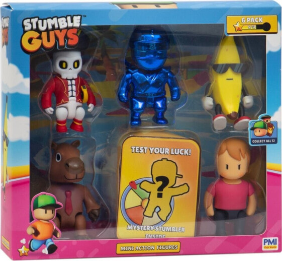 Figurka STUMBLE GUYS STUMBLE GUYS - MINI FIGURKI- DELUXE 6 FIGUREK VER.B