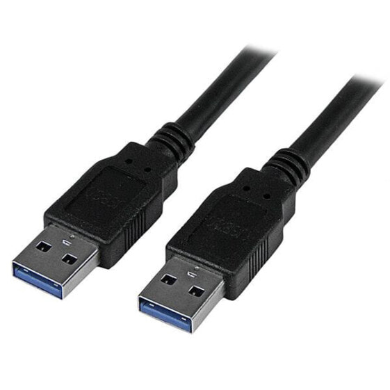 USB 3.0 кабель - A к A - М/М - 3 м (10 футов) - 3 м - USB A - USB A - USB 3.2 Gen 1 (3.1 Gen 1) - Мужской чёрный кабель Startech.com