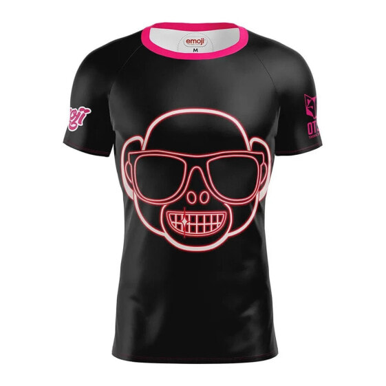 OTSO Emoji Monkey Neon short sleeve T-shirt