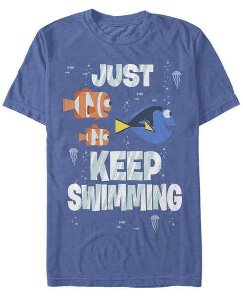 Men's Just Swimming Short Sleeve Crew T-shirt