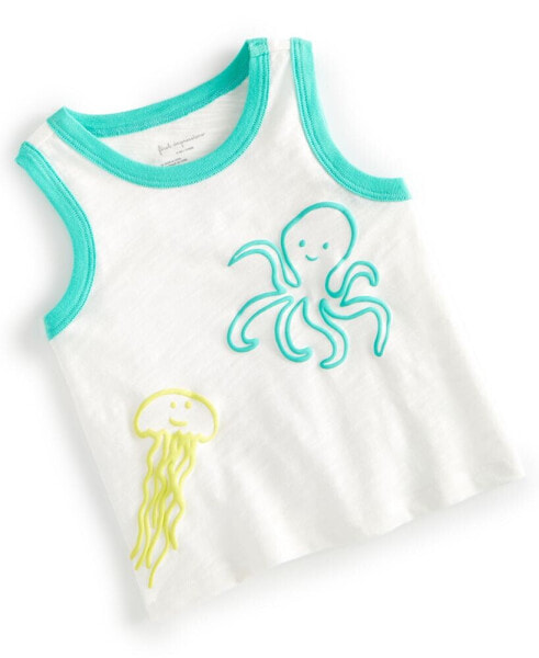 Baby Boys Jelling Graphic Tank Top, Created for Macy's