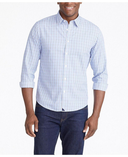 Рубашка мужская UNTUCKit Regular Fit Wrinkle-Free Button Up Shirt