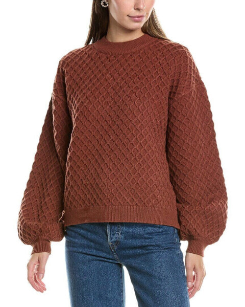 Crosby By Mollie Burch Miller Honeycomb Sweater Women's