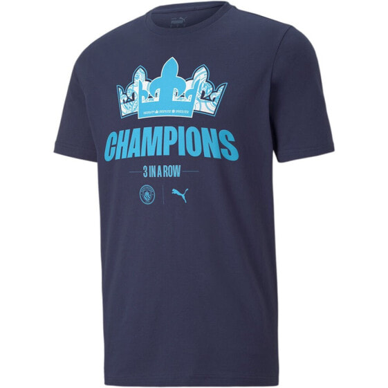 PUMA Mcfc Cl Winners short sleeve T-shirt