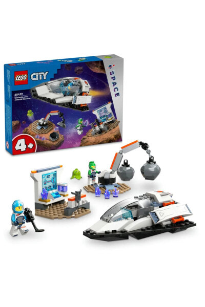 Конструктор пластиковый Lego City Uzay Gemisi ve Asteroit Keşfi 60429 - 4+ Yapım Seti (126 Parça)
