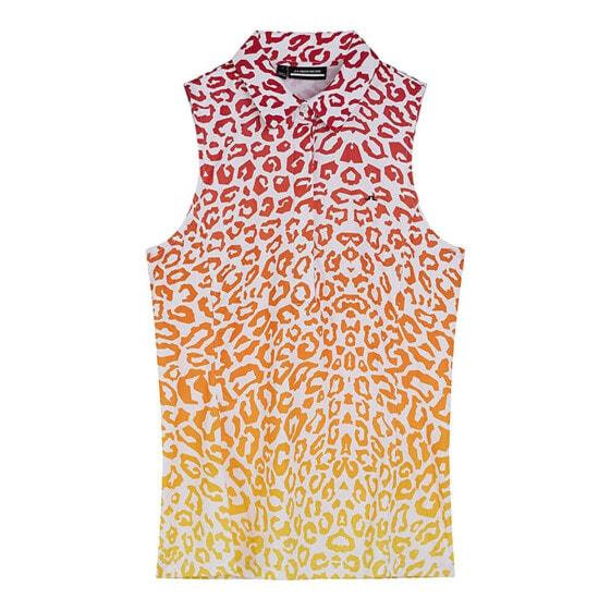 J.LINDEBERG Dena Print Woman Sleeveless Polo