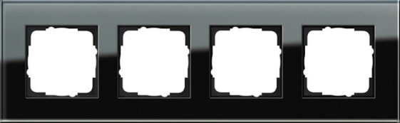 GIRA Esprit Glas - Black - Screwless - 95 mm - 308 mm - 9.85 mm - 1 pc(s)