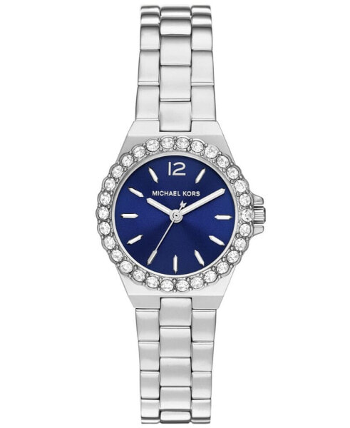 Women's Lennox Quartz Three-Hand Silver-Tone Stainless Steel Watch 30mm