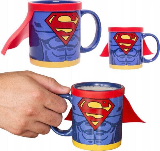 Thumbs Up ThumbsUp! Tasse "Superman Mug with Cape" 250ml blau