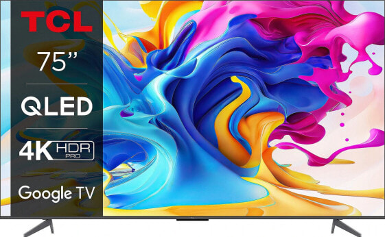 Telewizor TCL 75C644 QLED 75'' 4K Ultra HD Google TV