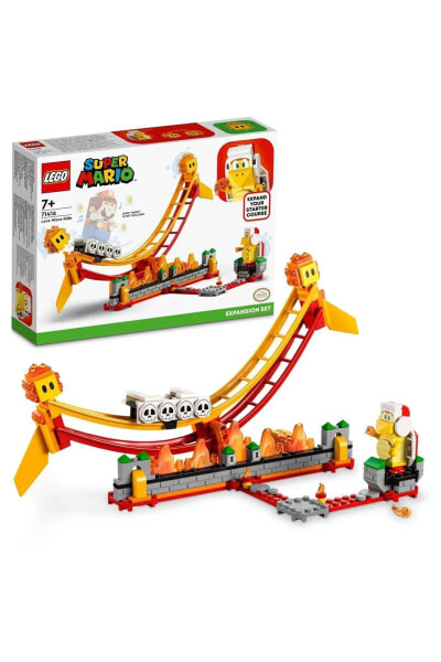 Конструктор пластиковый Lego Super Mario Lav Dalgası Ek Macera Seti 71416 - детский игрушечный набор (218 деталей)