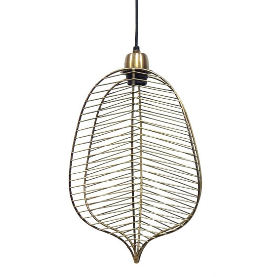 Ceiling Light 25 x 13 x 38 cm Golden Metal