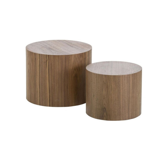 MDF With Ash/Oak/Walnut Veneer Side Table/Coffee Table/End Table/Ottoman(Walnut)