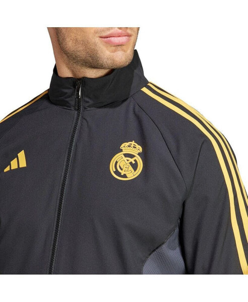 Men's Black Real Madrid 2023/24 Anthem Full-Zip Jacket