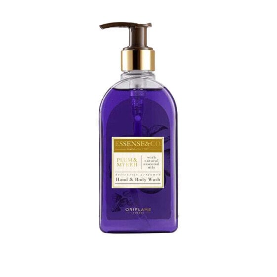Liquid hand and body soap with plums and myrrh (Hand & Body Wash) 300 ml