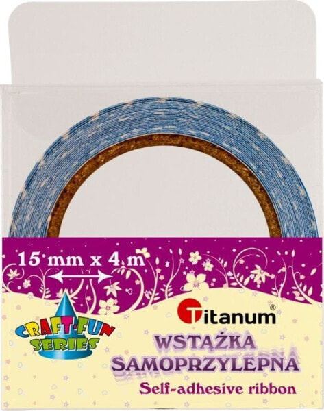 Декоративная лента Titanum 1,5x4м сине-белая