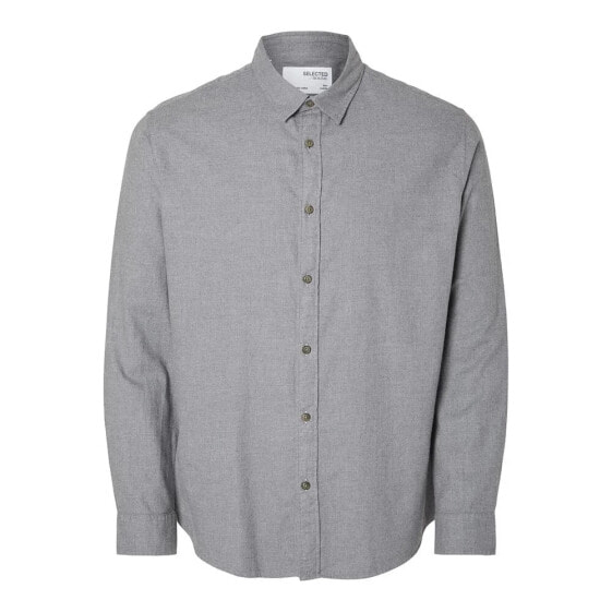 SELECTED Slimowen-Flannel long sleeve shirt