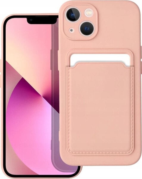 OEM Futerał CARD CASE do IPHONE 13 różowy