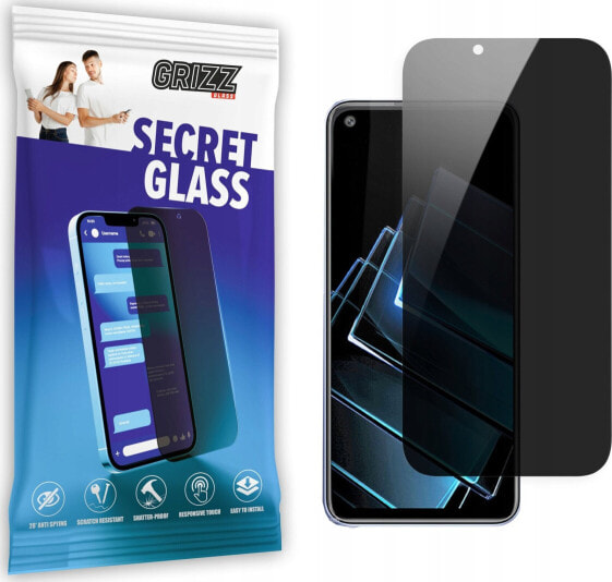 GrizzGlass Szkło prywatyzujące GrizzGlass SecretGlass Oppo K9x