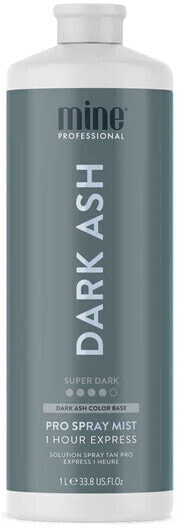 Self-tanning liquid for an ultra-dark tan Dark Ash (Pro Spray Mist) 1000 ml