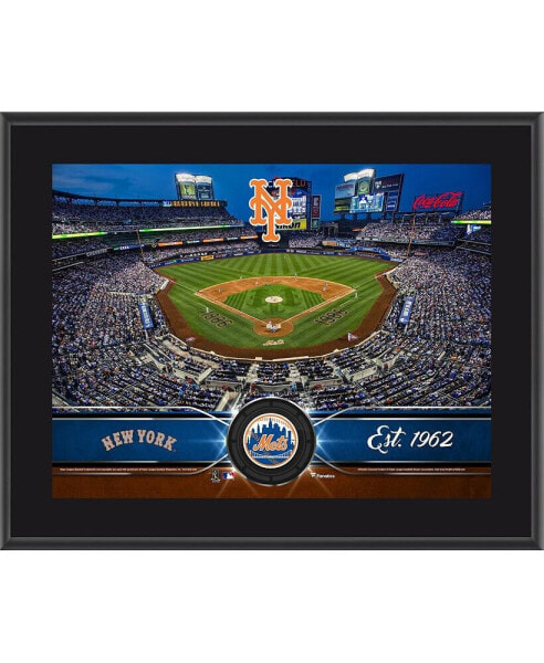 New York Mets 10.5" x 13" Sublimated Team Plaque
