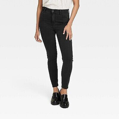 Women's High-Rise Skinny Jeans - Knox Rose Black 10