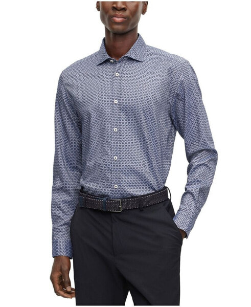 Men's Regular-Fit Printed Shirt