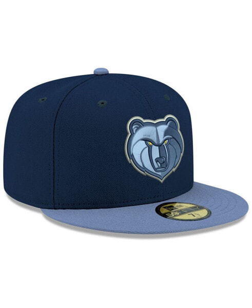 Бейсболка акриловая с двухцветными оттенками New Era memphis Grizzlies Basic 2 Tone 59FIFTY