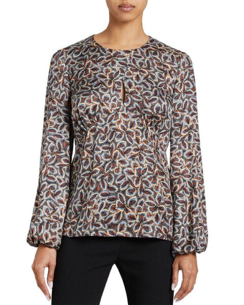 Santorelli Lyra Long Sleeve Blouse Women's