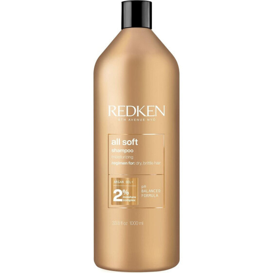 Moisturizing Shampoo Redken All Soft 1 L