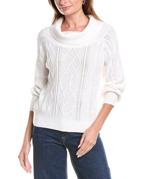 27 Miles Malibu Off-The-Shoulder Cashmere-Blend Sweater Women's