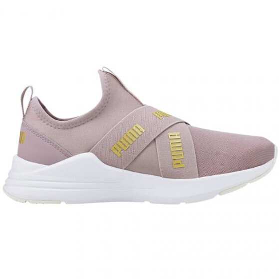 Кроссовки женские PUMA Wired Run Slipon Wmns розовые 382299 05