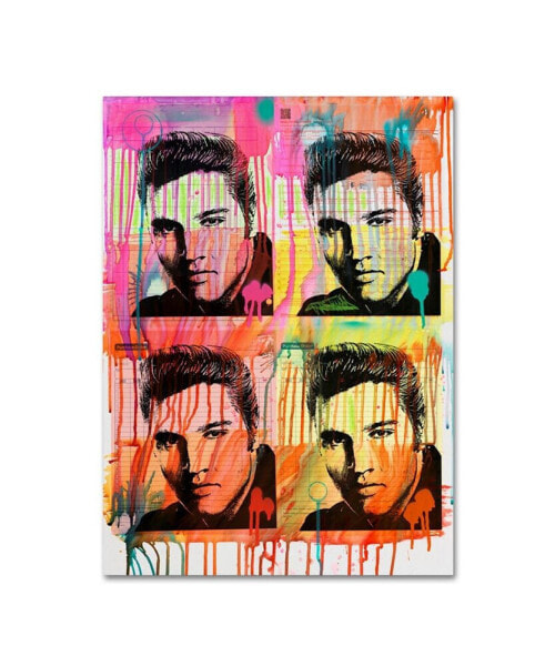 Dean Russo 'Elvis' Canvas Art - 24" x 18" x 2"