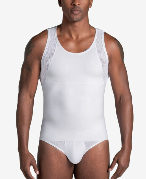 Men's Stretch Moderate Compression Shaper Tank Top