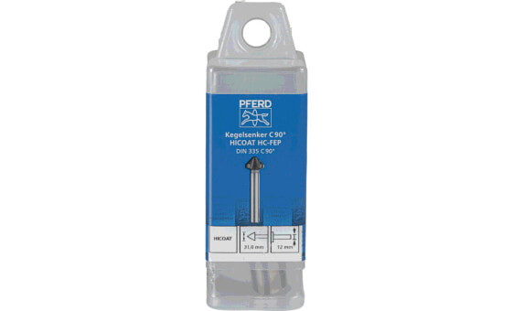 PFERD KES HSS DIN 335 C90° HC-FEP 25,0 - Drill - Power multi-tool - Steel - Non-ferrous metal - Bronze - Stainless steel - Aluminium - High-Speed Steel (HSS)