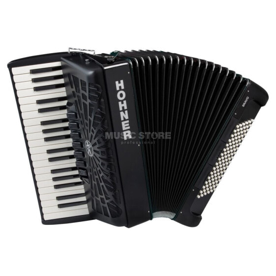 Hohner Bravo III 96 black Silent key