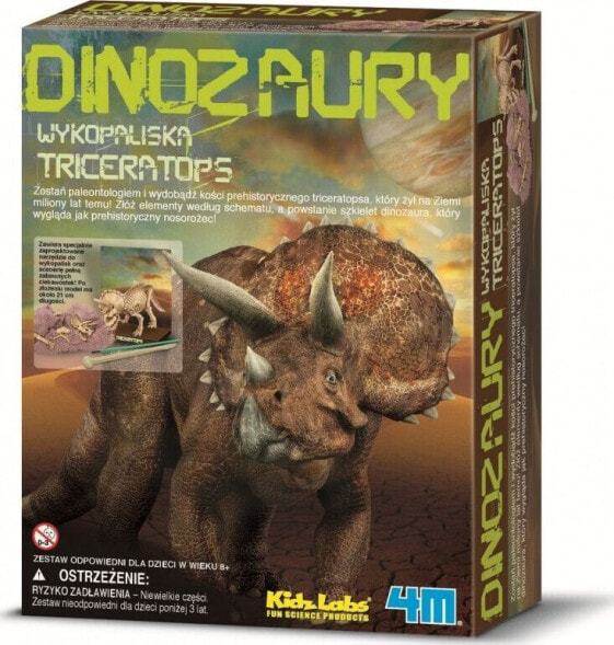 4M Zestaw naukowy Wykopaliska - Triceratops