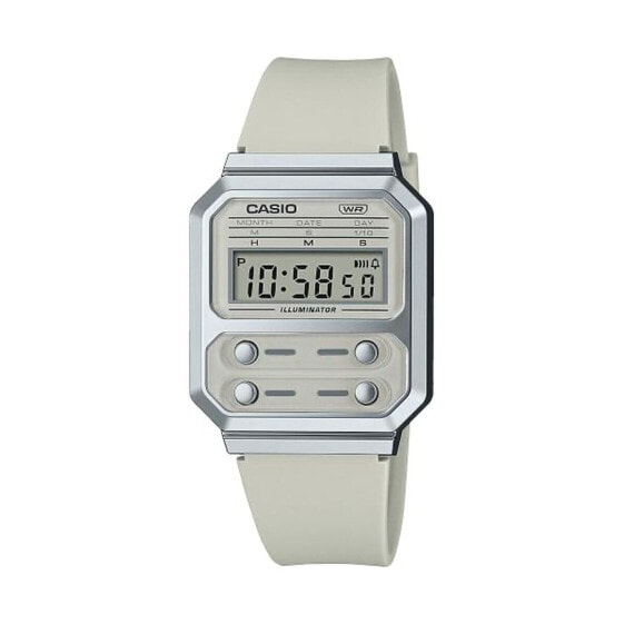 Часы унисекс CASIO F100 TRIBUTE - CREAM WHITE (Ø 40 мм)