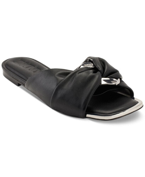 Women's Doretta Square Toe Slide Sandals