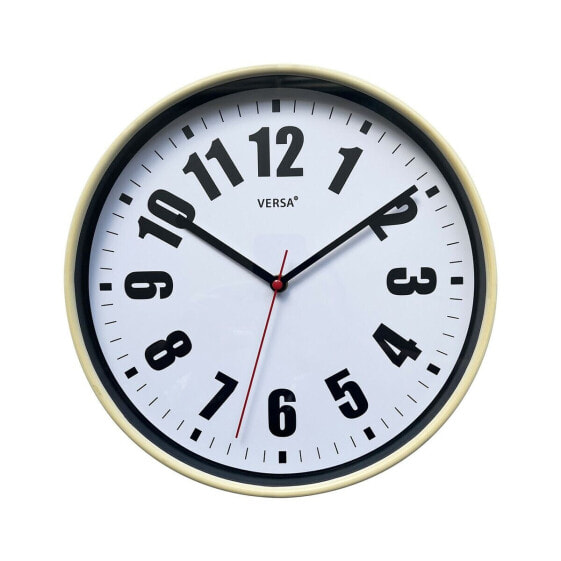 Настенное часы Versa Белый Пластик 4 x 30 x 30 cm