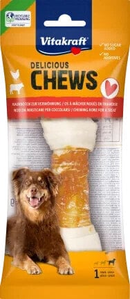 Hundesnack Kauknoten delicious CHEWS mit Huhn (1 Stück) Größe L, 65 g