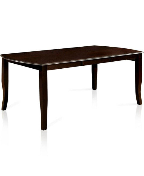 Rohrig Dark Wood Rectangular Dining Table