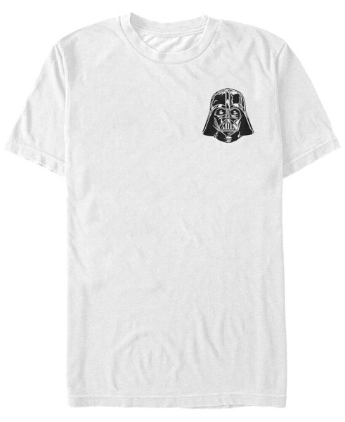 Star Wars Men's Vader Detailed Pocket Helmet Short Sleeve T-Shirt