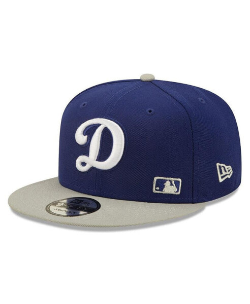 Men's Royal, Gray Los Angeles Dodgers Flawless 9FIFTY Snapback Hat