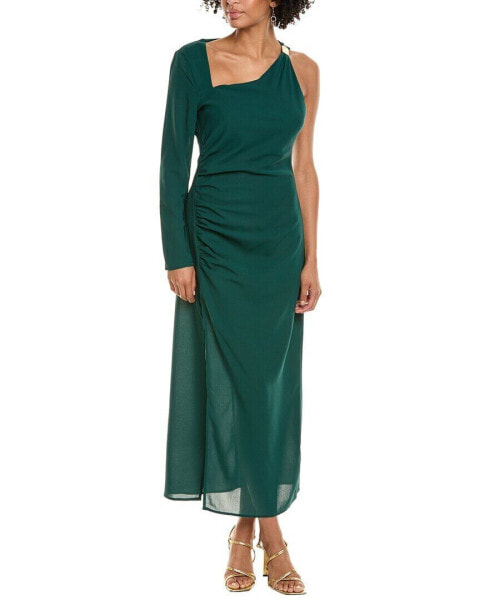 Madison Miles Asymmetrical Maxi Dress Women's