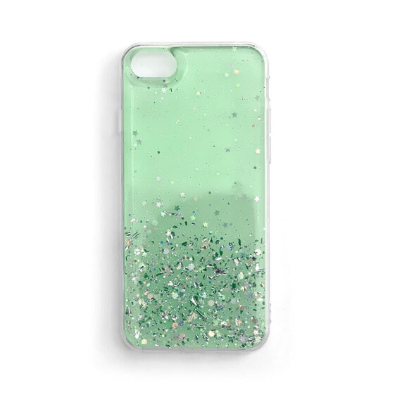 Błyszczące etui pokrowiec z brokatem Xiaomi Poco M3 / Xiaomi Redmi 9T Star Glitter zielony