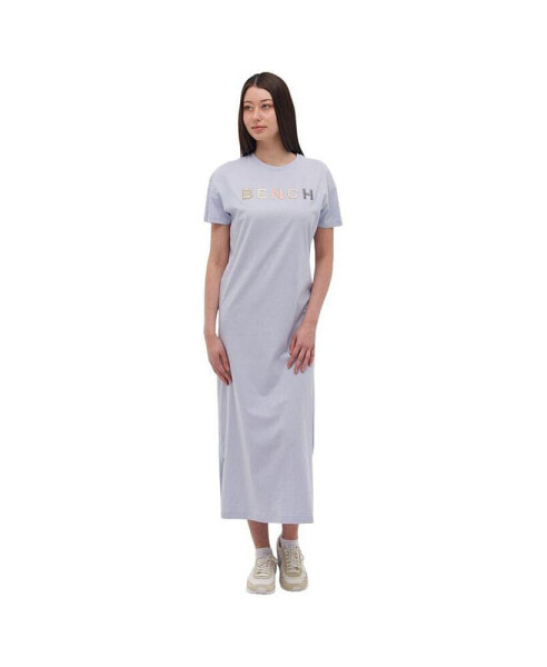 Women's Tussah Chest Logo T-Shirt Dress