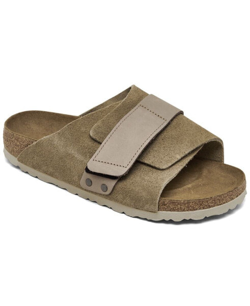 Women's Kyoto Nubuck Suede Leather Slide Sandals from Finish Line